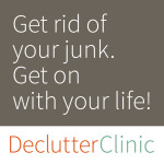 Declutter Clinic - square (625x625) - grey